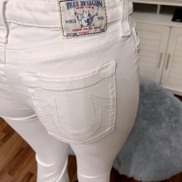 Authentic True Religion Distressed Skinny Jeans. Size 29. Stretch w/Spandex. - Picture 6 of 7